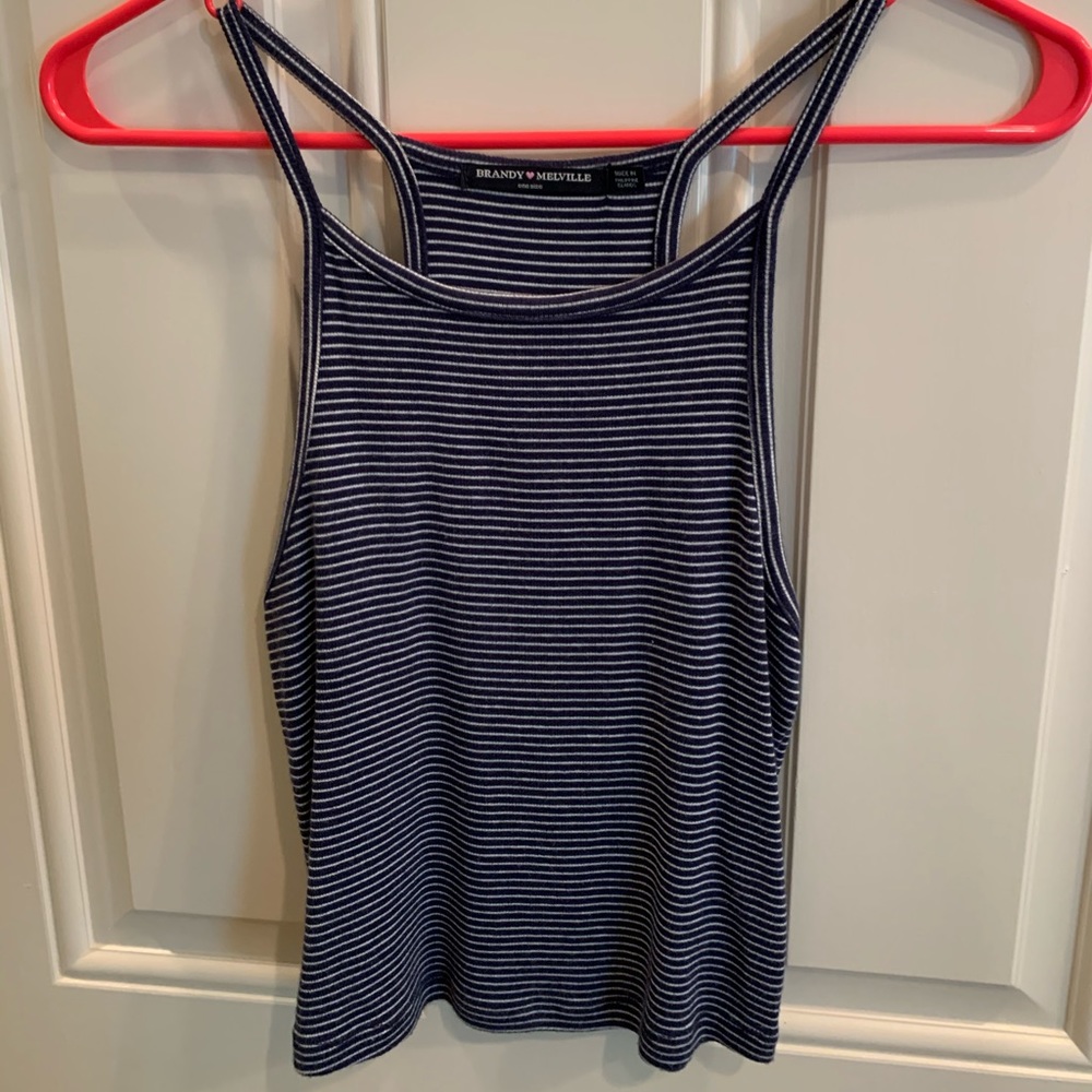 Brandy Melville Striped Tank Top